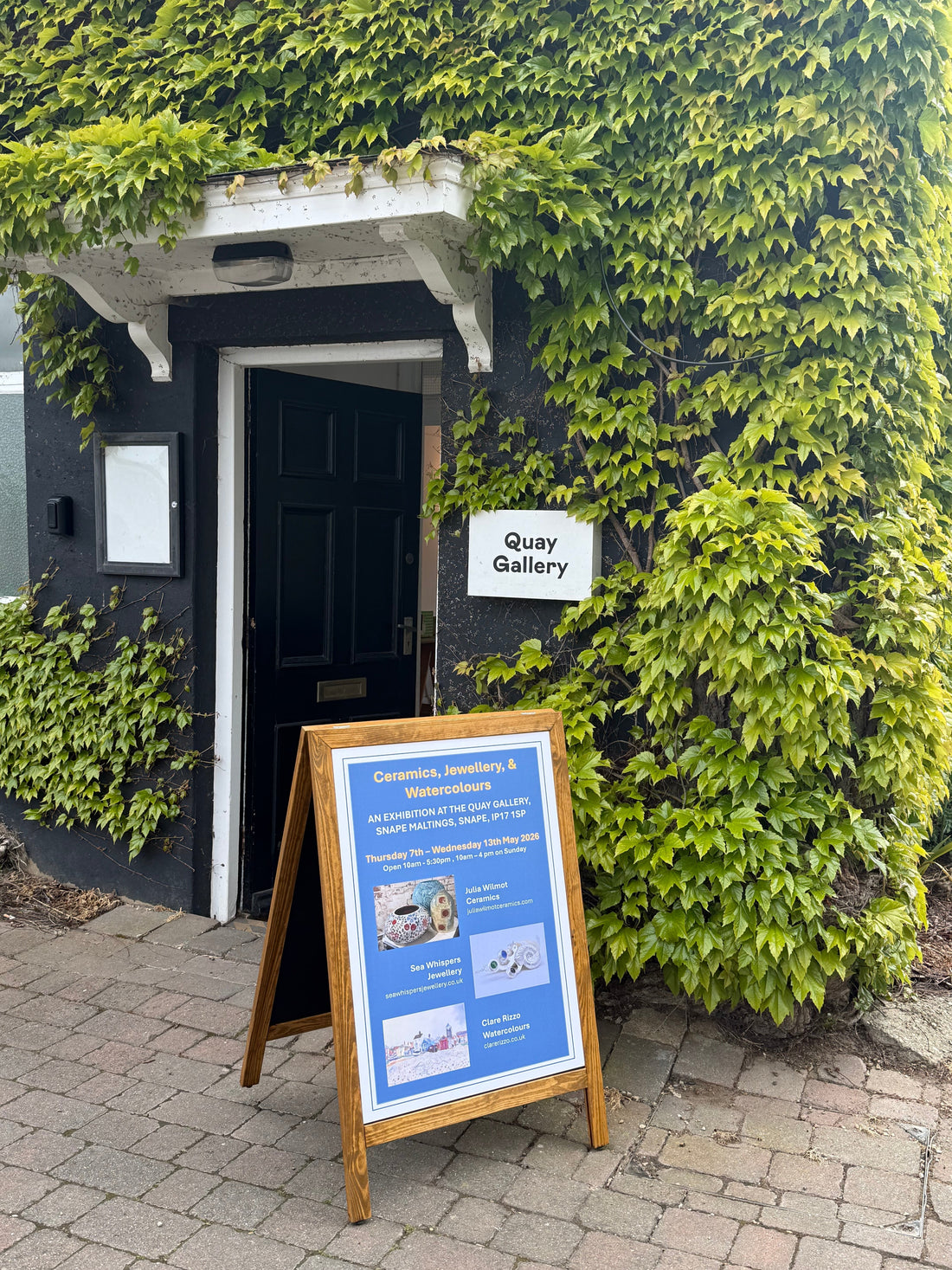 Quay Gallery, Snape Maltings 7-13 May 2026 - Ceramics, Jewellery & Water Colours