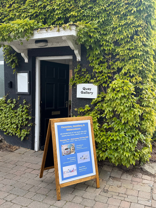Quay Gallery, Snape Maltings 7-13 May 2026 - Ceramics, Jewellery & Water Colours