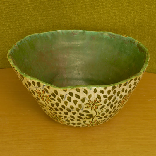 Flower and Leaves Bowl