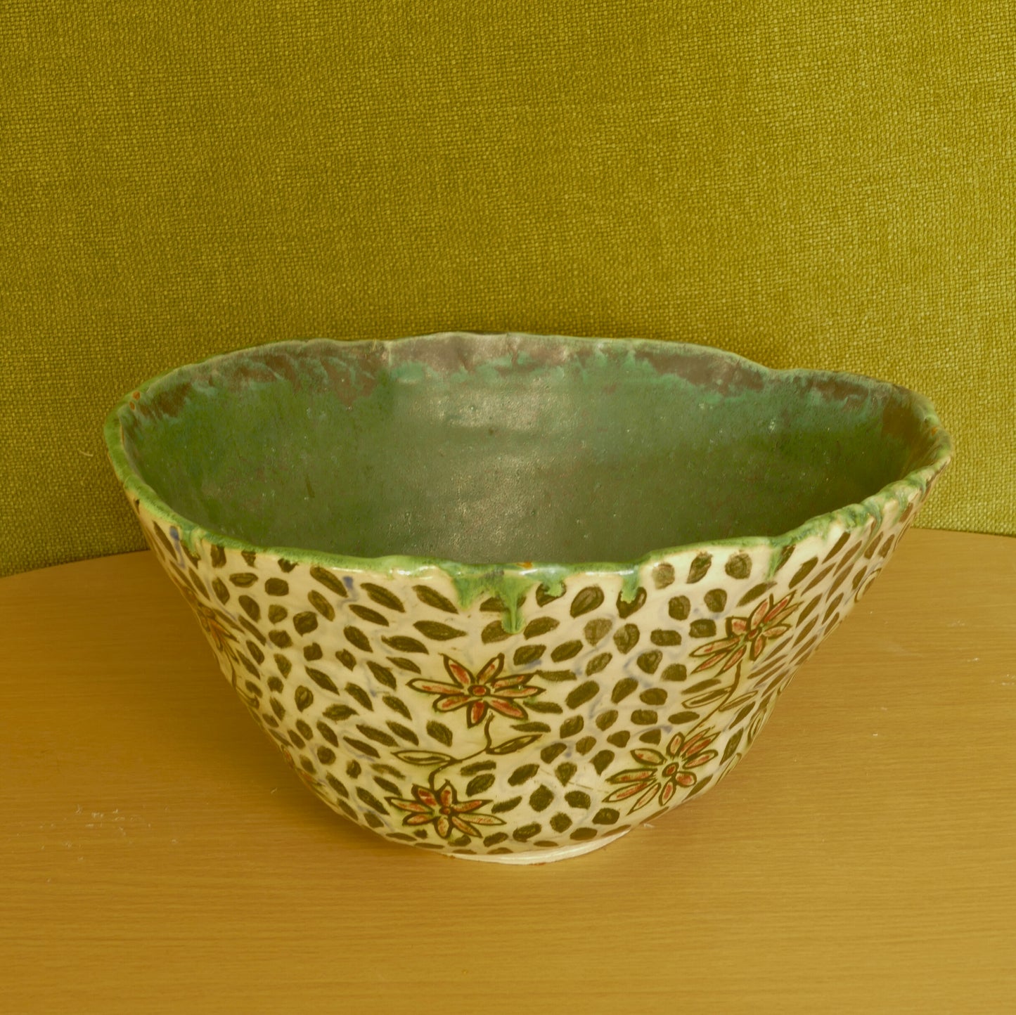 Flower and Leaves Bowl