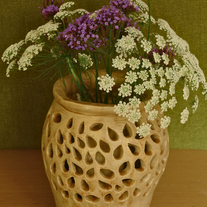 Double Skinned Petal Vase